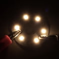 thumbnail image 5 of Uxcell 3W 120lm 3000-3200K 32mm 9-11VDC COB LED Light Chip Beads Bombilla de Ahorro de Energía Luz Cálida 5 Paquete, 5 of 5
