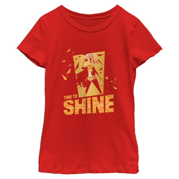 Girls Zootopia 2 Gazelle Time To Shine T Shirt