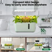 LetPot 5-Pod Hydroponics System - APP&WiFi Controlled Smart Indoor Garden with Grow Lights, Height Adjustable, Gardening Gift for Beginners, Green