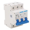 thumbnail image 3 of 3P Miniature Circuit Breaker, Overload Protection Switch Compact Size DIN Rail Mount  For Building Lighting, 3 of 8