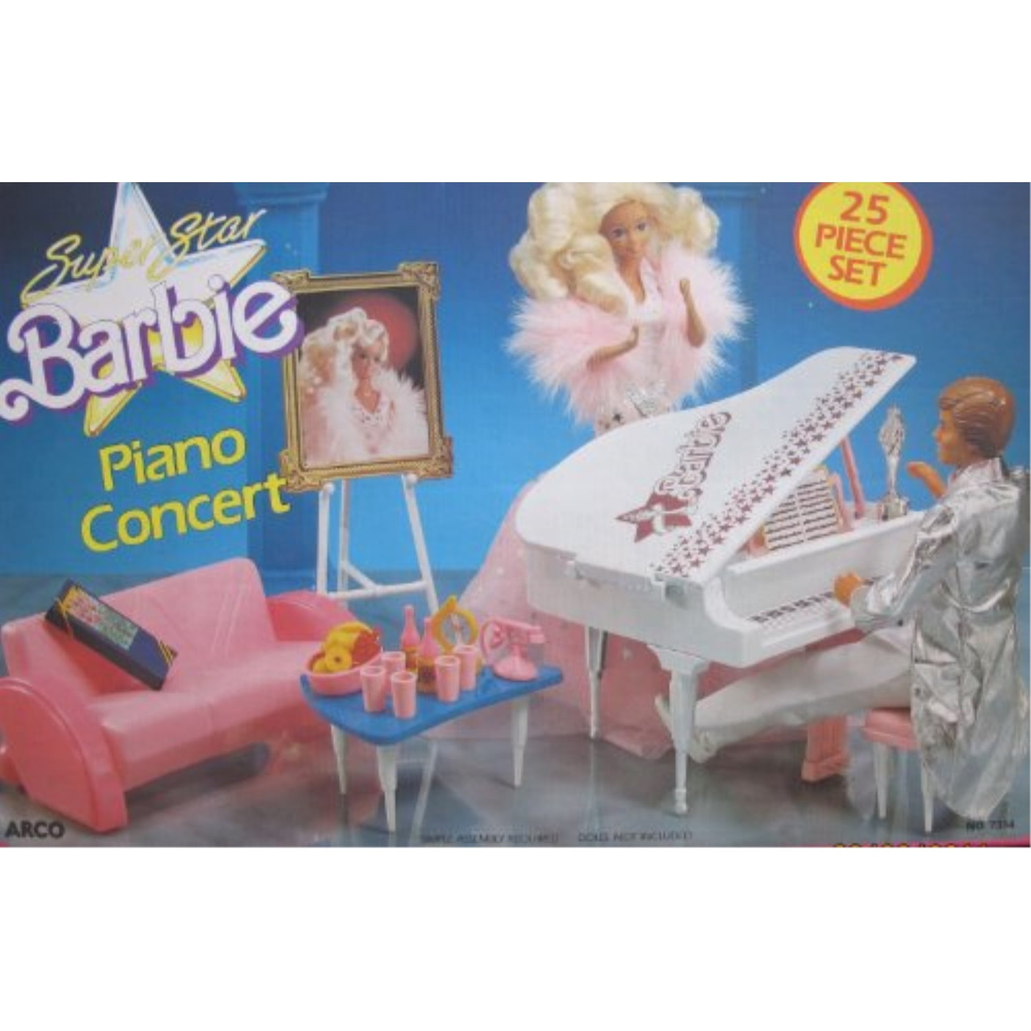 barbie grand piano