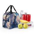 thumbnail image 3 of Kdxio Cloud Wolf Print Insulated Lunch Bag,Reusable Tote Lunch Box for Women Men,Leakproof Cooler Lunch Bags for Work Office Travel Picnic, 3 of 6