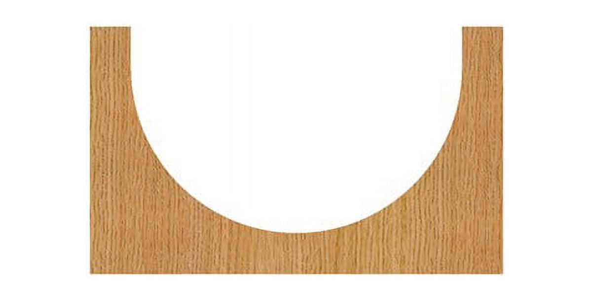 WHITESIDE MACHINE PART #1416 CARBIDE-TIP 2 FLUTE ROUND NOSE (CORE BOX) ROUTER BIT 7/8 RADIUS