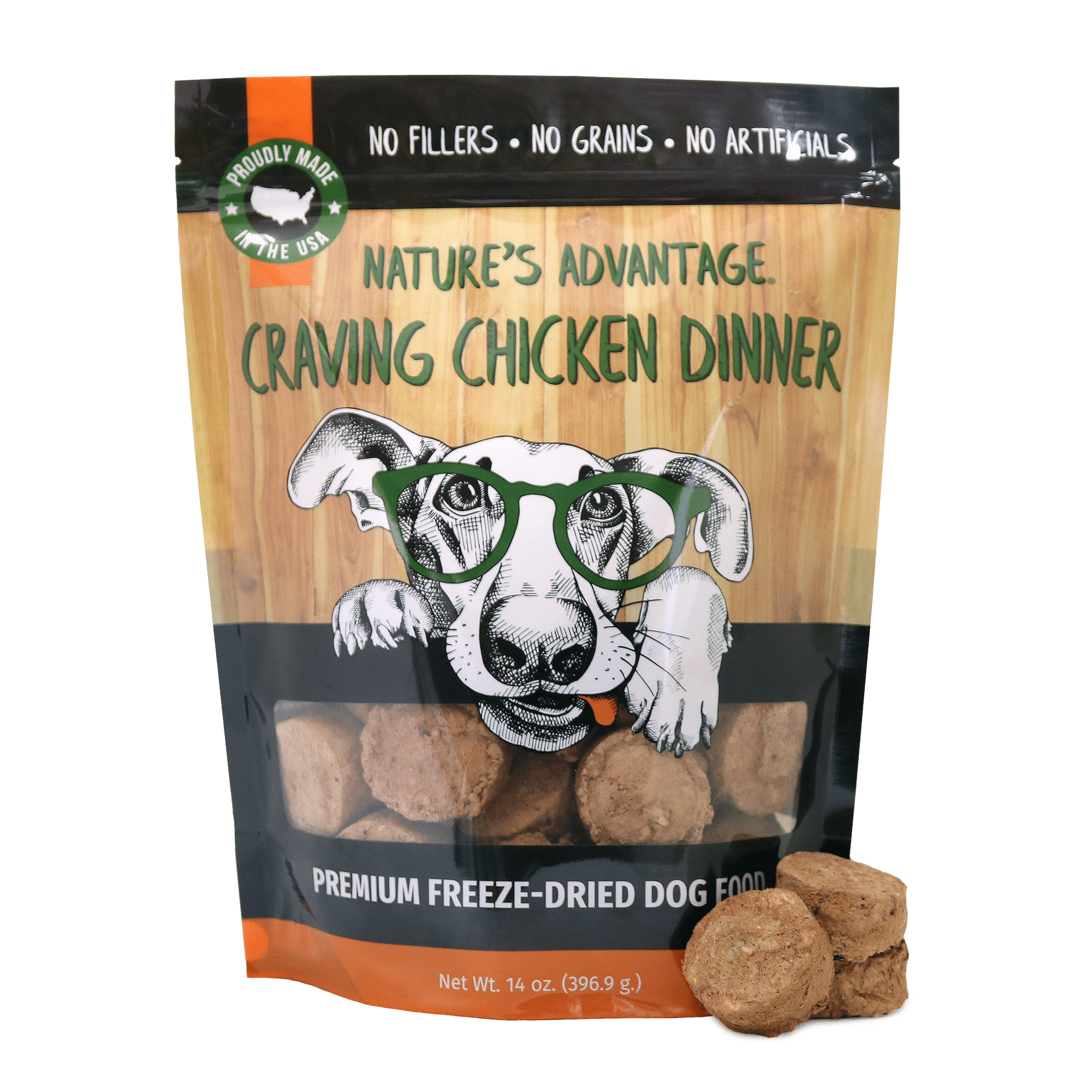 Nature's Advantage Dog Food, Craving Chicken Dinner 14 oz