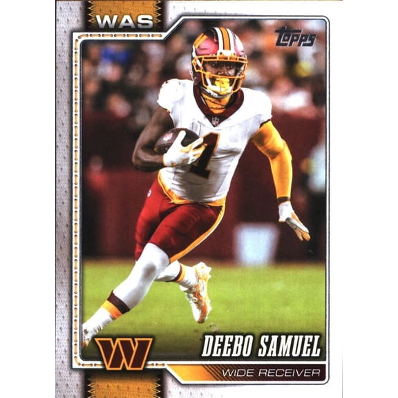 2026 Topps #199 Deebo Samuel Washington Commanders NFL Football Base Trading Card