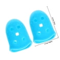 thumbnail image 4 of unbranded 10Ud Protectores De Punta De Dedos Para Guitarra Ventilados Y Cómodos En Color Azul, 4 of 5