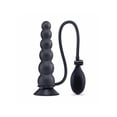 thumbnail image 1 of Size Up Ripple Inflatable 7" Silicone Anal Plug with Ball Pump, Black, 1 of 5