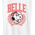 thumbnail image 3 of Peanuts - Belle Collegiate - Women's Short Sleeve Graphic T-Shirt, 3 of 6