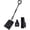 Black, variant on Moocorvic 3-In-1 Snow Removal Kit Multifunctional Portable Detachable Snow Removal Tool