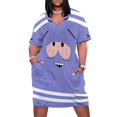thumbnail image 2 of TOWELIE-vestido holgado con bolsillo para mujer vestido de cumpleaños de lujo para mujer vestido de fiesta de noche y graduación, 2 of 7