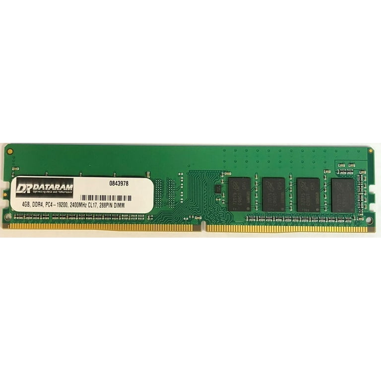 DATARAM 4GB DDR4 PC4-2400 DIMM Memory RAM Compatible with MSI X299 Raider