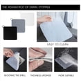 thumbnail image 5 of Tub Stopper Silicone Drain Stopper,Bathroom Drain Anti-Odor Mat,Shower Drain Stopper for Bath, Kitchen Sink Cover 6 Pcs, 5 of 8