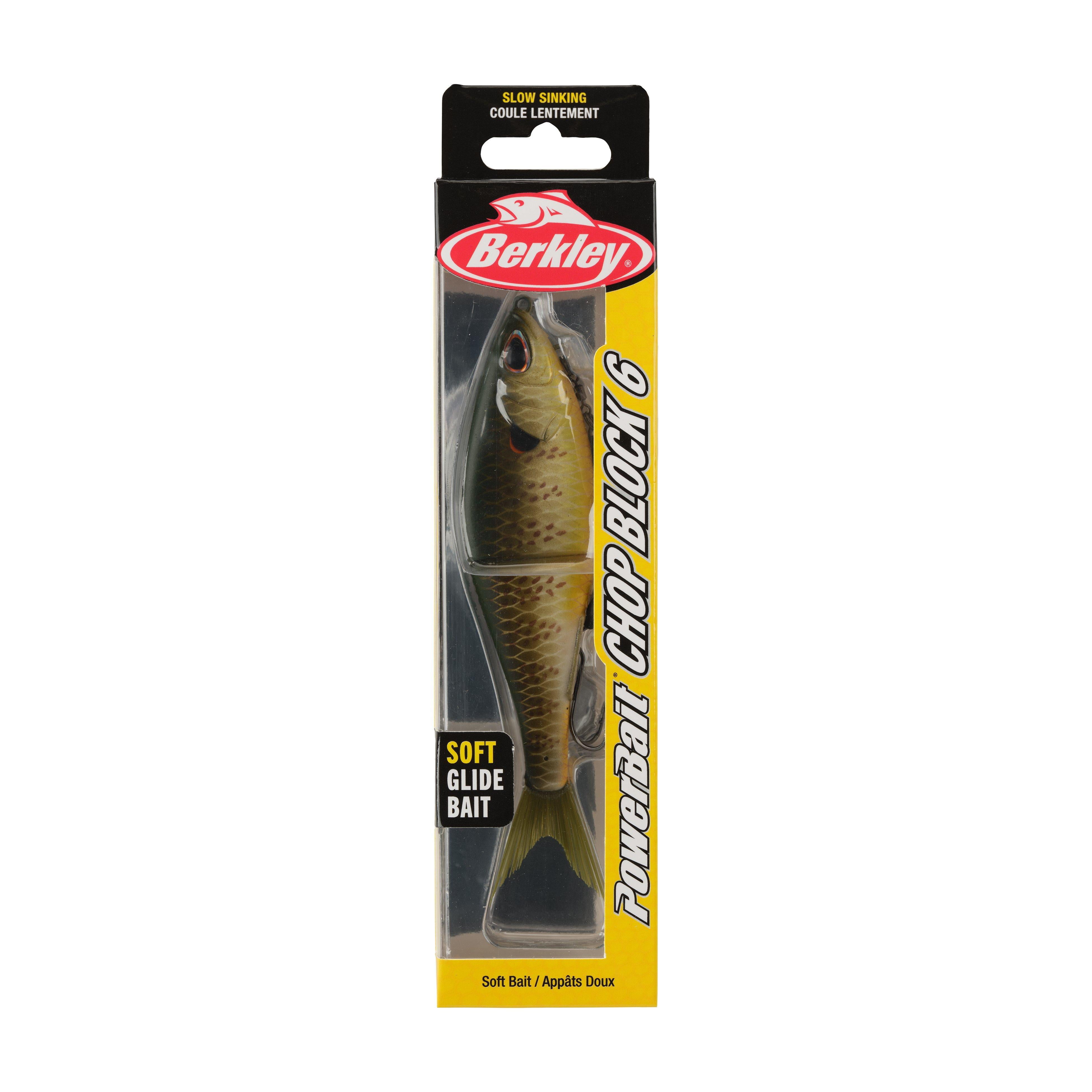 Berkley PowerBait® Chop Block, 6 in, Matte Shellcracker