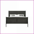 thumbnail image 2 of Bedroom Furniture Set Eastern King Sleigh Bed & Nightstand Dark Gray Finish | Gray | Sleigh Beds, 2 of 8