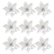 thumbnail image 1 of 36pcs Decoración de flores artificiales Diy Árbol de Navidad Flor de tres capas, 1 of 5