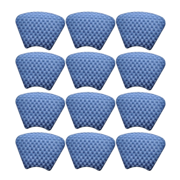 Saleen Half Round Mat (Marine Blue, Set of 12)