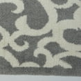 thumbnail image 3 of Ladole Rugs Stylish Modern Abstract Nanaimo Contemparory Elegent Soft Shag Shaggy Grey Area Rug Carpet 3x5 (2'7" x 4'11", 80cm x 150cm), 3 of 4
