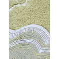 thumbnail image 4 of Home Weavers Allure 100% Cotton Tufted Bath Rug, Soft, Absorbent, Non-Slip, Machine Washable Mat, 24"x40" Rug for Bathroom Floor, Shower & Vanity â€“ Quick Dry Rug, Green, 4 of 9