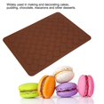 thumbnail image 3 of 48 agujeros silicona macaron pastel pad hornear bandeja horno antiadherente mat herramientas DIY accesorio de cocina, 3 of 8