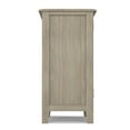 thumbnail image 5 of Burlington 30 inch Wide Solid Wood Transitional Low Storage Cabinet in Distressed Grey, 5 of 13