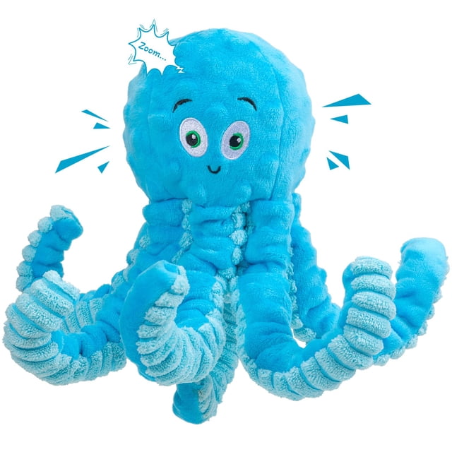 Juguete para perros Pubialo Squeaky Octopus-Tug of War para masticadores agresivos