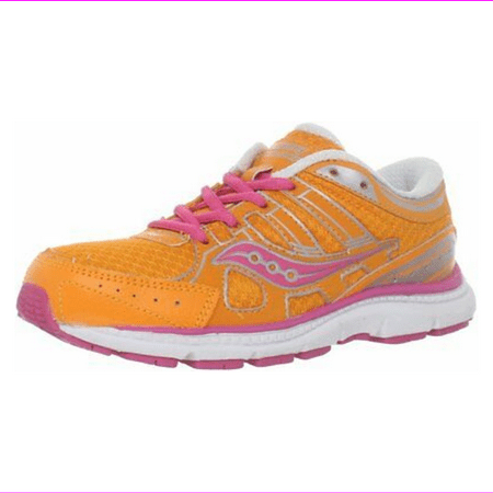

Saucony Crossfire Running Shoe Little Kid Orange/Pink/Silver size 11.5 M US