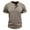 Khaki, variant on Leesechin Mens Henley Short Sleeve T-Shirts Casual Tee Shirts Cotton Summer Tops Black 2XL
