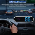 thumbnail image 2 of Car Headup Display GPS Digital Speedometer w/ Colorful LED Display Clock B2U2, 2 of 5