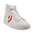 thumbnail image 2 of Converse Pro Leather Hi Men's Shoes White-University Red 170900c, 2 of 6