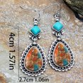 thumbnail image 5 of 2Pair  Fashion Vintage Earrings Turquoise Earrings Bohemian Earrings Jewelry Women's Earrings Jewelry Birthday Gifts, 5 of 5