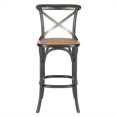 thumbnail image 1 of Safavieh Eleanor Oak Wood Barstool in Hickory, 1 of 1