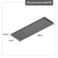 thumbnail image 4 of Natural & Recycled Rubber Boot Tray with Rectangle Embossed Coir Insert, 4 of 6