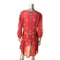 thumbnail image 2 of Free People Womens Star Gazer Gauze Embroidered Babydoll Dress, 2 of 2
