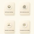thumbnail image 3 of Rolling Egg Tray Egg Holder Egg Dispenser 2 Tier Automatic Fridge Egg Dispenser Rack Holder for Kitchen Refrigerator Countertop, 3 of 8