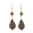 thumbnail image 6 of K-KED Personalized Exotic Style Tibetan Earrings Handmade Earrings For Women-10, 6 of 9