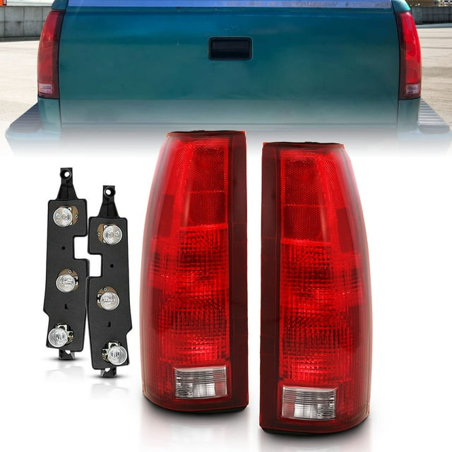 Luces traseras AmeriLite 1988-1999 Silverado Pickup C/K de tamaño completo