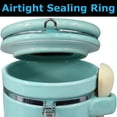 thumbnail image 4 of small 25oz turquoise canister, 4 of 7