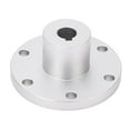 thumbnail image 3 of RC Key Hub Shaft Coupling, Silver RC Flange Shaft Coupling Aluminum Alloy 3/8in For Replacement, 3 of 5