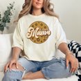 thumbnail image 2 of Blessed Mama with Sunflowers Art, Mother's Day, Ivory Comfort Colors T-Shirt, XL, 2 of 3