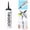 White, variant on Clearance Glass&Bottle under $6 1L Sports Water Bottle With Long Letters Design Large Capacity Leak Proof Baseball Gym Water Bottle