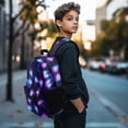 thumbnail image 3 of Psesaysky Glowing Neon Jellyfish Backpack School Bag for Children Boys Girls Bookbag Outdoor Sports Rucksack Daypack, 3 of 7
