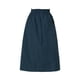 thumbnail image 1 of Falda de algodón Allegra K de cintura elástica vintage campesina para mujer Azul oscuro S, 1 of 6