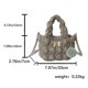 thumbnail image 2 of Bolso Bandolera Hobo para Mujer Correa Ajustable Con Asa Superior Nailon, 2 of 9