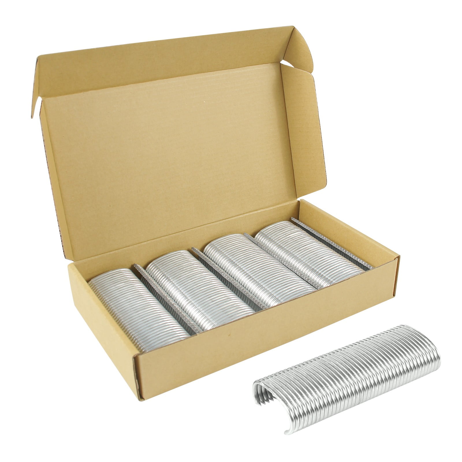 AC50 11 Gauge ZincAluminum Alloy Hog Ring Staples, 320 Pcs/Box, 1 1/2