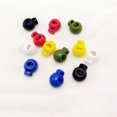 thumbnail image 5 of 50 Pcs Plastic Spring Cord Locks Ends Drawstring Toggle Stoppers Slider Fastener for Camping, 5 of 5