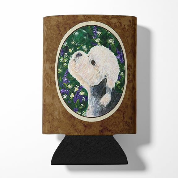 Caroline's Treasures SS1055CC Dandie Dinmont Terrier Can or Bottle Hugger, Can Hugger, multicolor