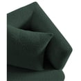 thumbnail image 6 of Meridian Furniture Marcel Boucle Fabric Upholstered Accent Chair in Rich Green, 6 of 7