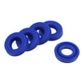 thumbnail image 4 of Uxcell 12mm x 22mm x 5mm UN Radial Shaft Oil Seal PU Blue 5 Count, 4 of 5