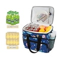 thumbnail image 2 of FORMRS Insulated Cooler Bag 24 Cans Capacity Soft Leakproof Lunch Box with Side Pockets, Light Pink Jellyfish, 2 of 7