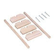 thumbnail image 3 of Parrots Training Stand,2 Set Chicken Wooden Chick Wooden Stand Chicken Roosting Stand Highly Recommended, 3 of 14